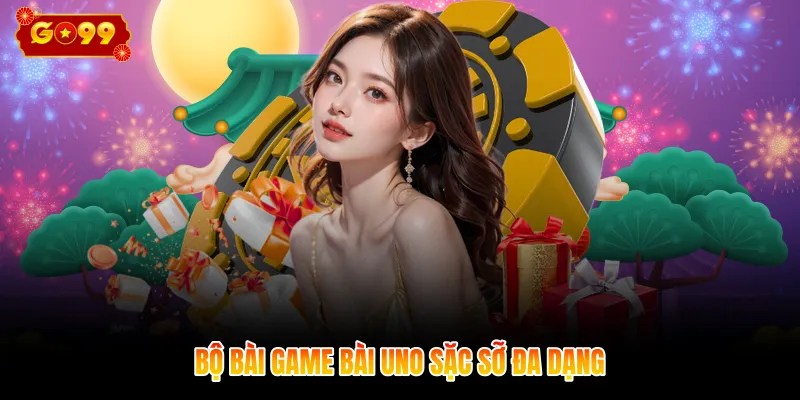 Bộ bài game bài uno sặc sỡ đa dạng